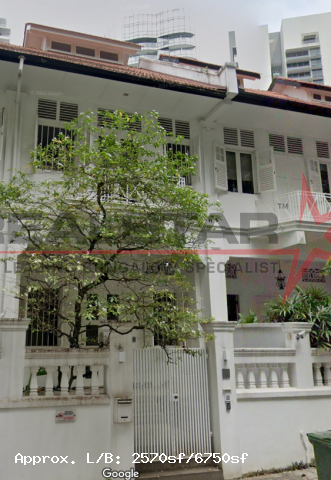乌节路附近 永久地契店屋Shophouse
